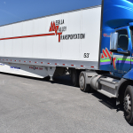 MVT tractor with trailer fitted with MICHELIN Energy Guard