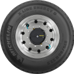 Michelin Auto Inflate installed on tire