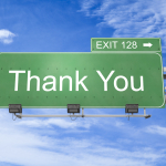 thank you sign