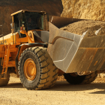 MICHELIN XTXL on loader with full load