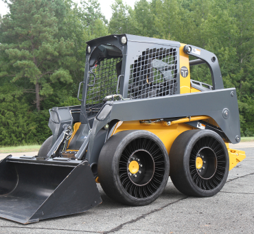 Hard Surface Skid Steer Airless Radial Tire Readily Available from Michelin Tweel Technologies main image