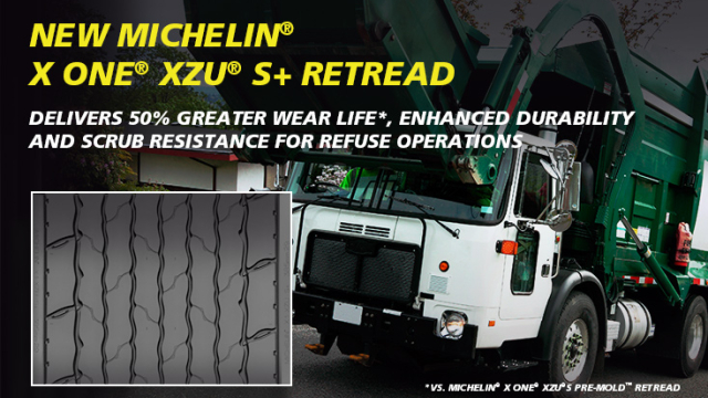 MICHELIN X One XZUS 2+ Pre-Mold Retread